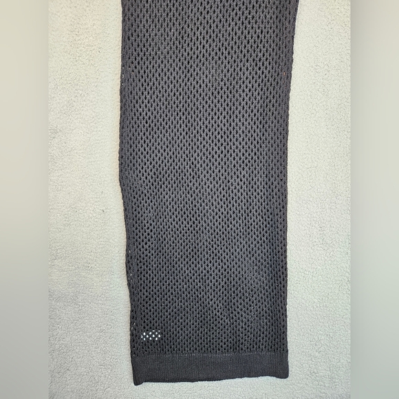 Open Edit Womens Maxi Open Knit Dress Sz XS Black Sleeveless Beach Fun Vacation - Picture 10 of 10